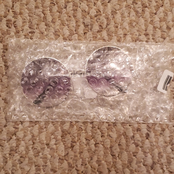 NEW round retro faded gradiant sunglasses sunnies - Picture 4 of 4